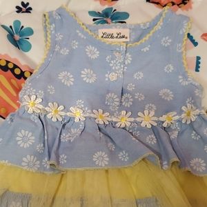 Little Lass Matching Sets - Sunflower outfit Little Lass Matching Sets - Sunflower outfit